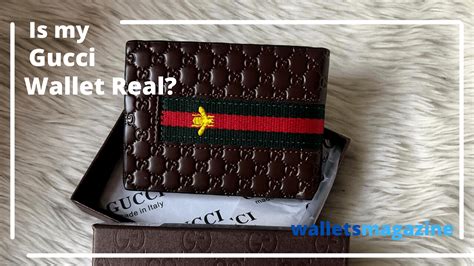 if gucci wallet has an if slot is it real|Gucci wallet clearance.